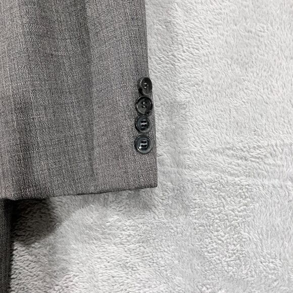 Antonio Parillo Blazer Jacket Men's 46R 100% Wool Italian Designer Gray - Picture 7 of 12